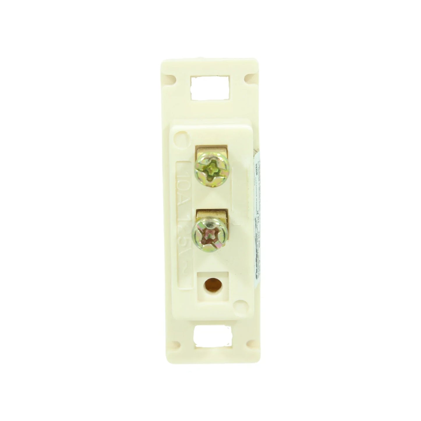 Apagador sencillo blanco Fulgore FU0699
