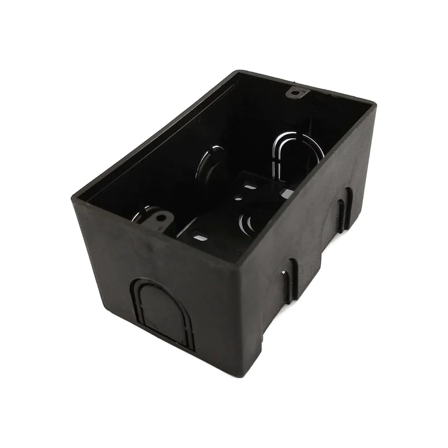 Chalupa eléctrica plástica 3/4" negra Sanelec 4353