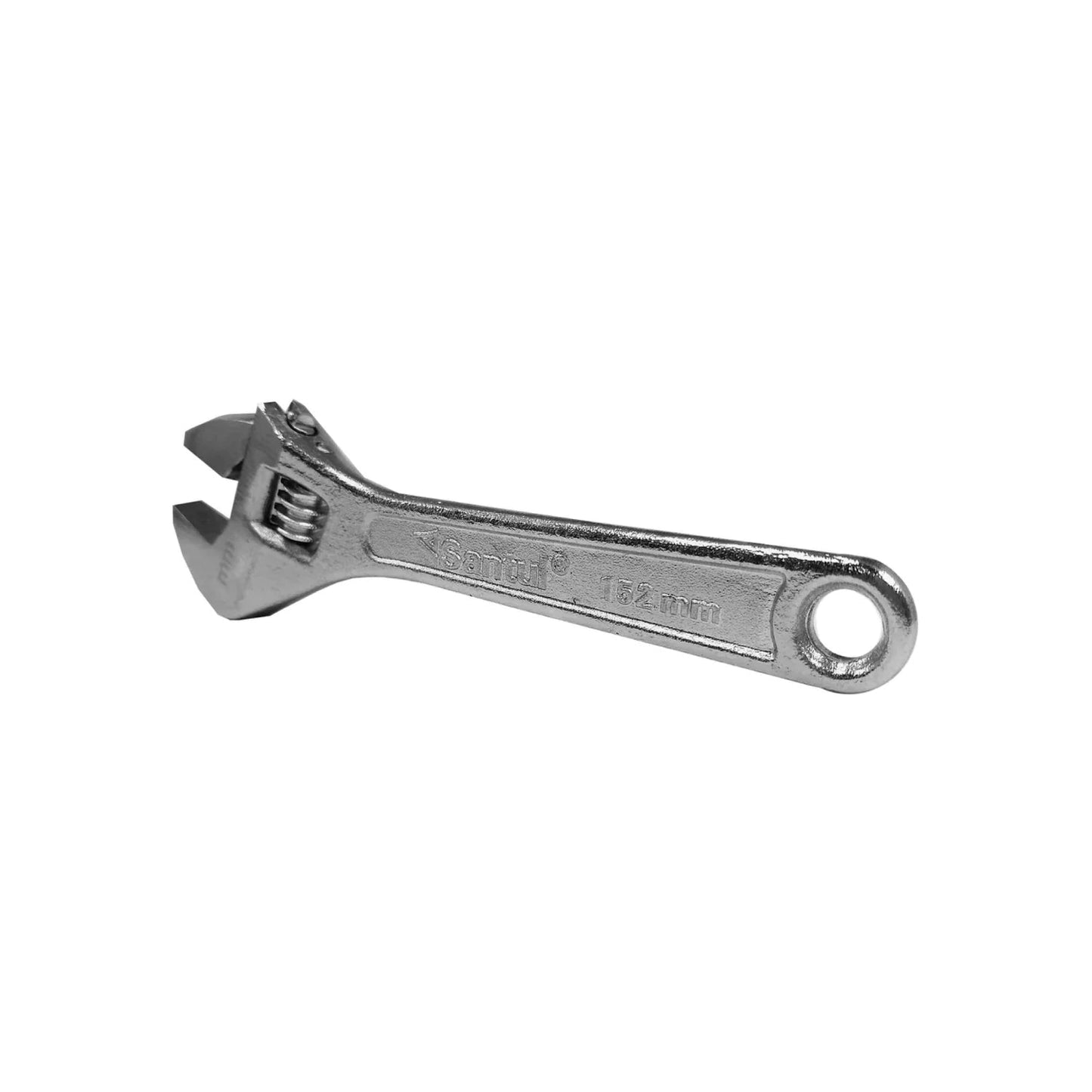 Llave perico ajustable Santul de 152 mm (6 pulgadas) con acabado cromado, herramienta esencial de ferretería