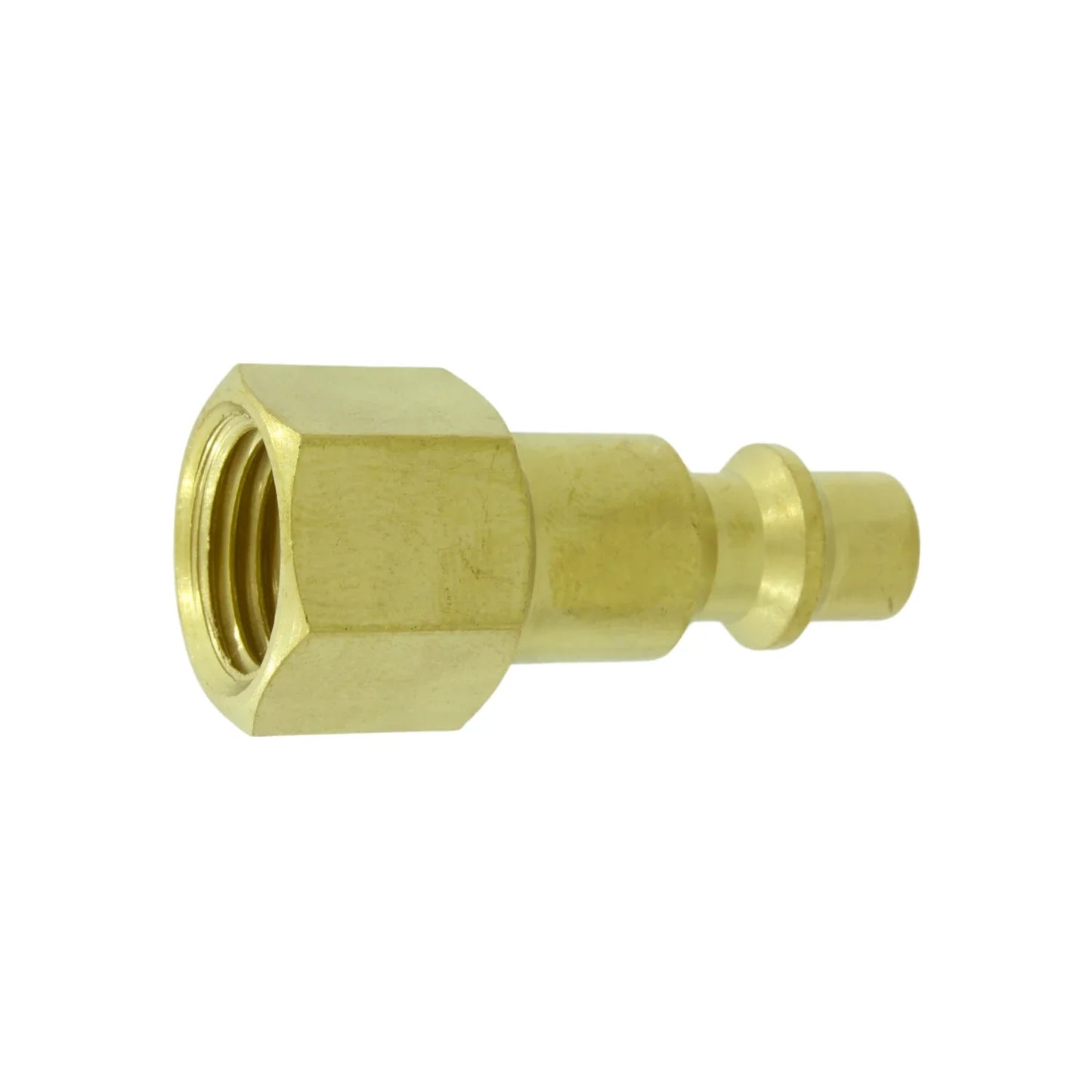 Conector para compresora 1/4" hembra latón Santul 8730