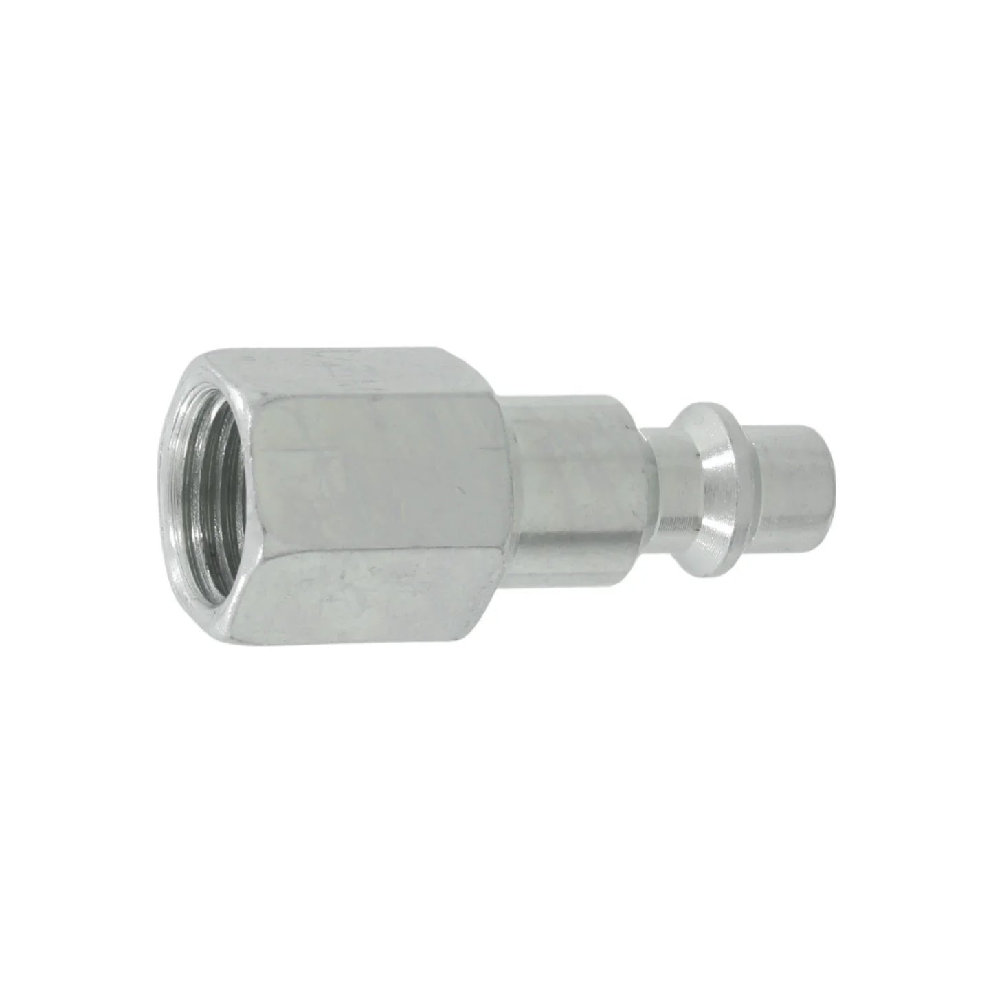 Conector para compresora 1/4" hembra cromo Santul 8732