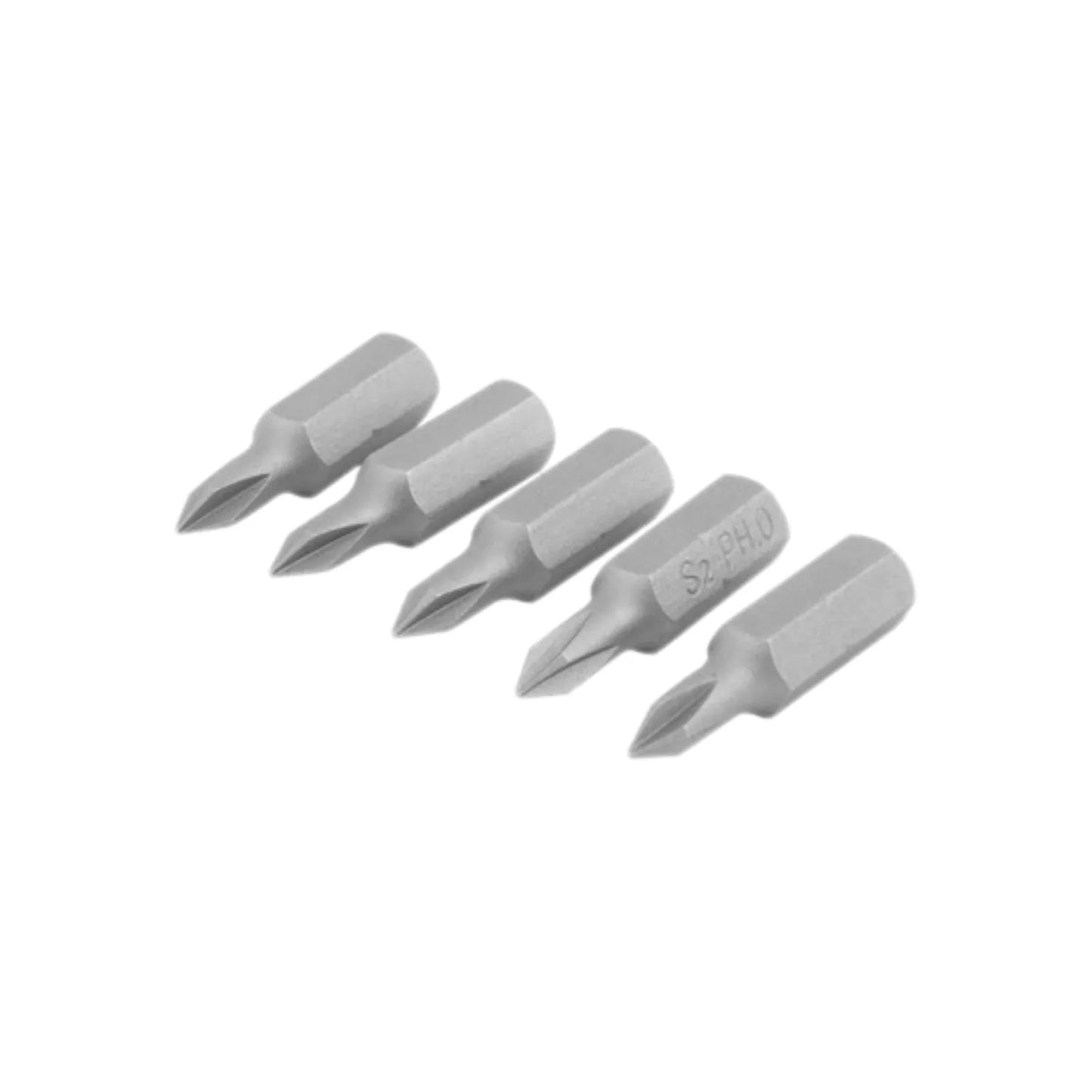 Juego de puntas Phillips 5 piezas del #1x 1" Toolcraft TC1238