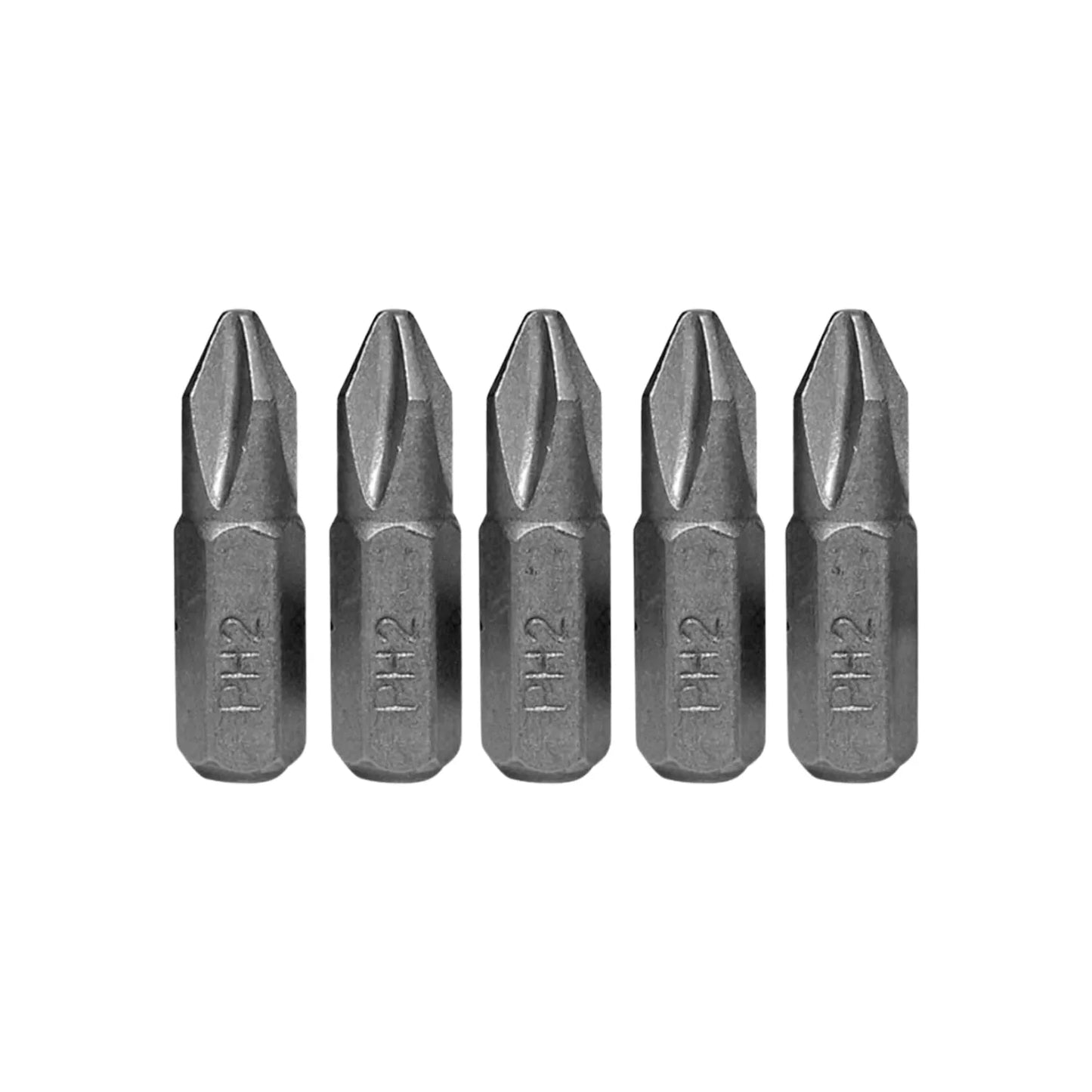 Juego de puntas Phillips 5 piezas del #1x 2" Toolcraft TC1239