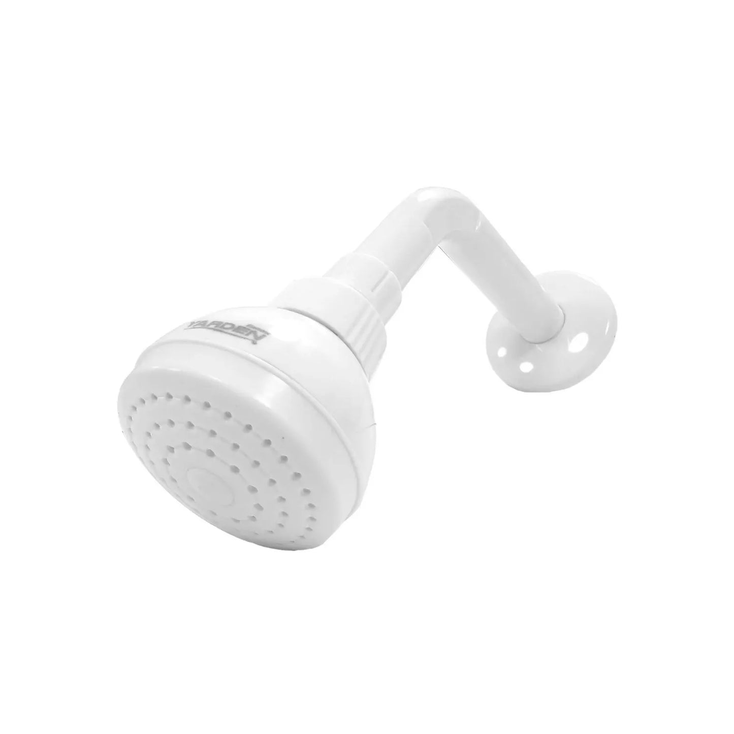 Regadera redonda 2 1/2" ABS blanca Yarden YE0012