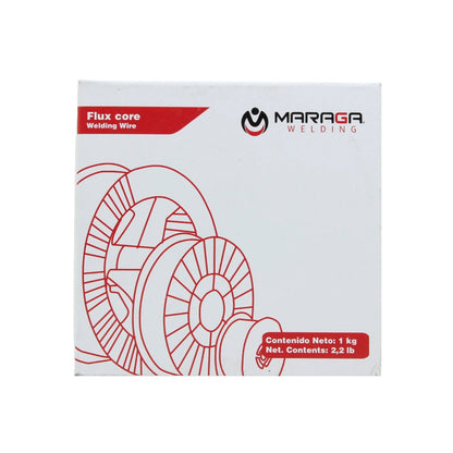 Alambre tubular flux core para soldar Maraga Welding 1 kg