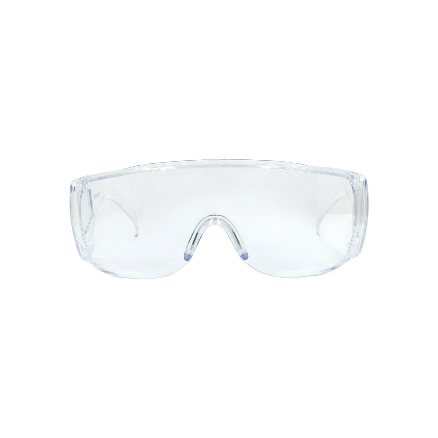 Lentes de seguridad transparentes con ventilación para protección ocular. Ideales en industria, laboratorio y construcción.