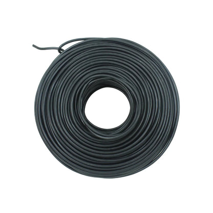 Cable eléctrico negro calibre 12 en rollo de 100 metros para instalaciones eléctricas