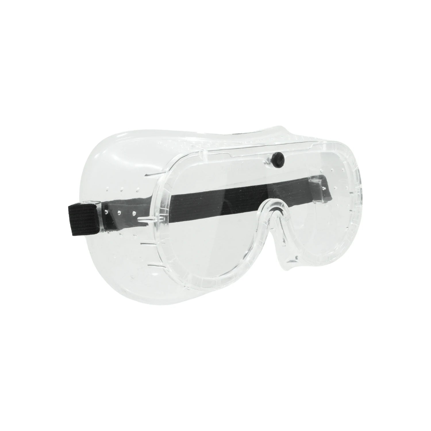 Goggles de protección transparentes con correa elástica negra para seguridad industrial y laboral