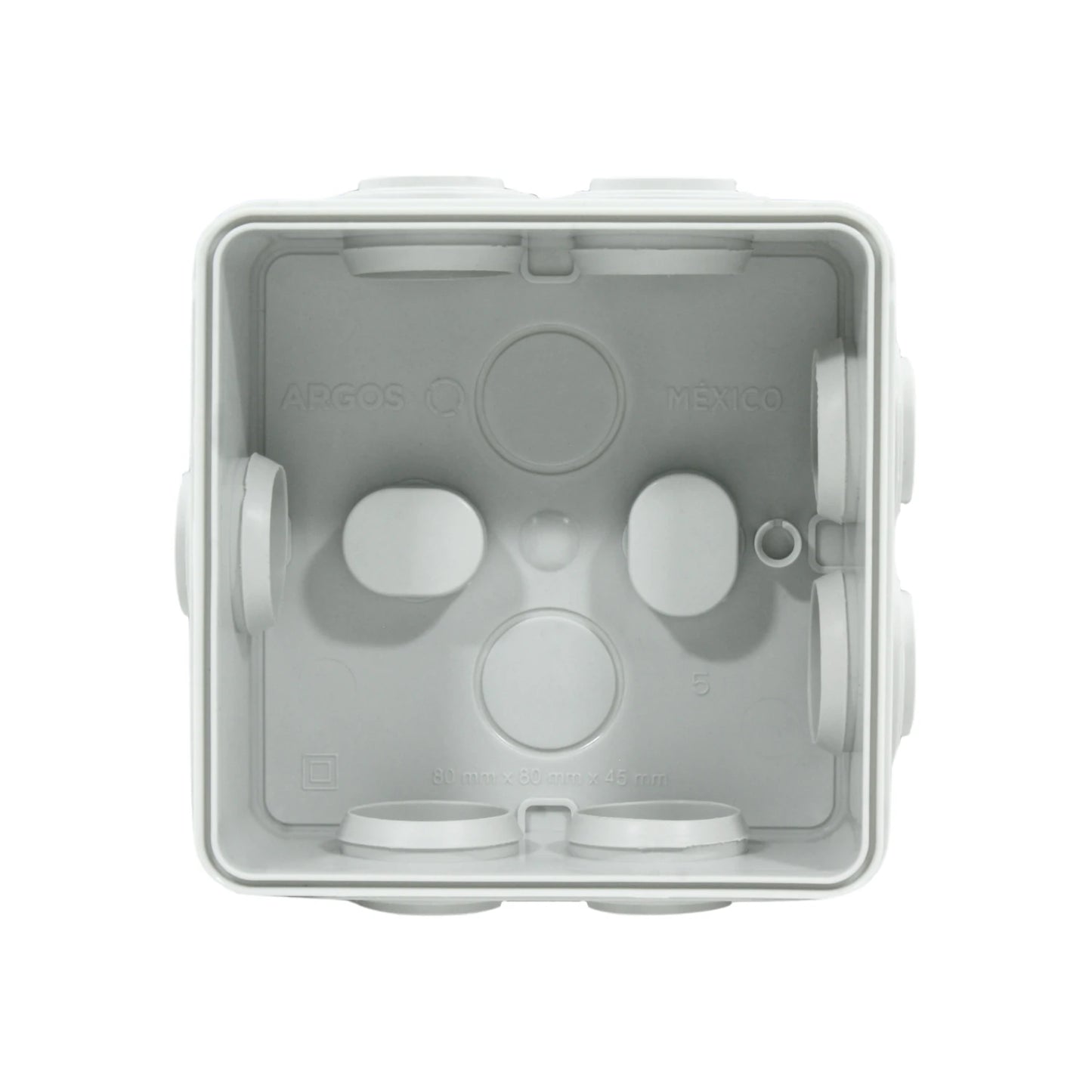 Caja estanca 80 x 80 x 45 mm conos Argos CE808045CH