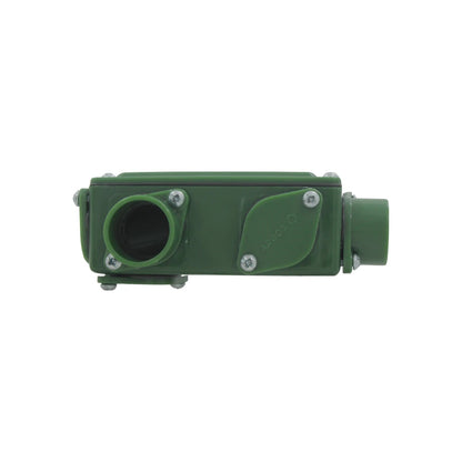 Conector condulet verde Argos 3/4" a 1/2" sin cuerda para tubería eléctrica