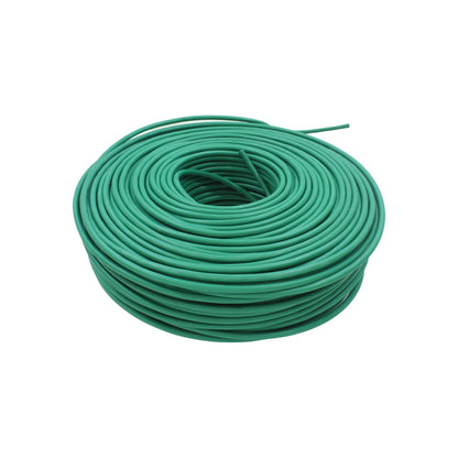 Rollo de cable eléctrico verde calibre 12 de 100 metros para instalaciones eléctricas
