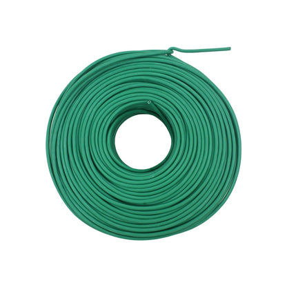 Cable eléctrico verde calibre 12 en rollo de 100 metros para instalaciones residenciales