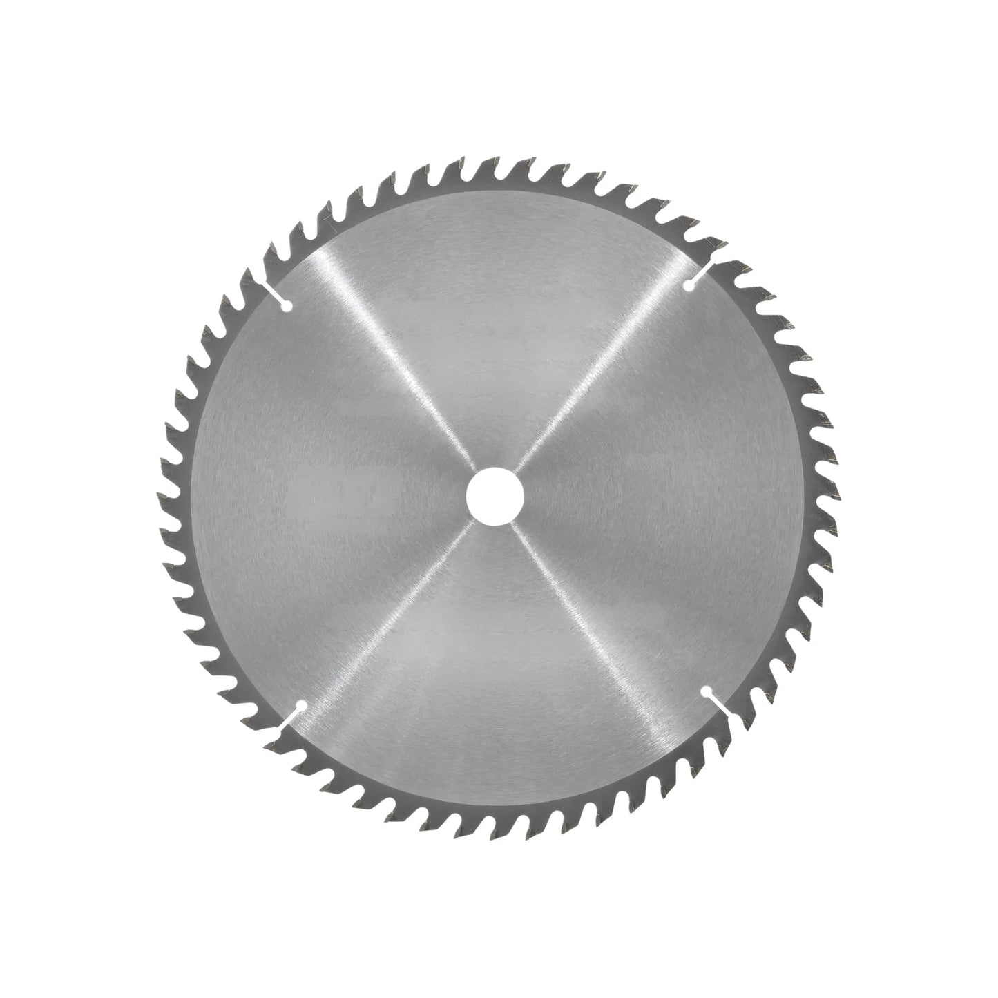 Disco sierra circular metálico de 12 pulgadas con 60 dientes afilados para cortes precisos en madera.