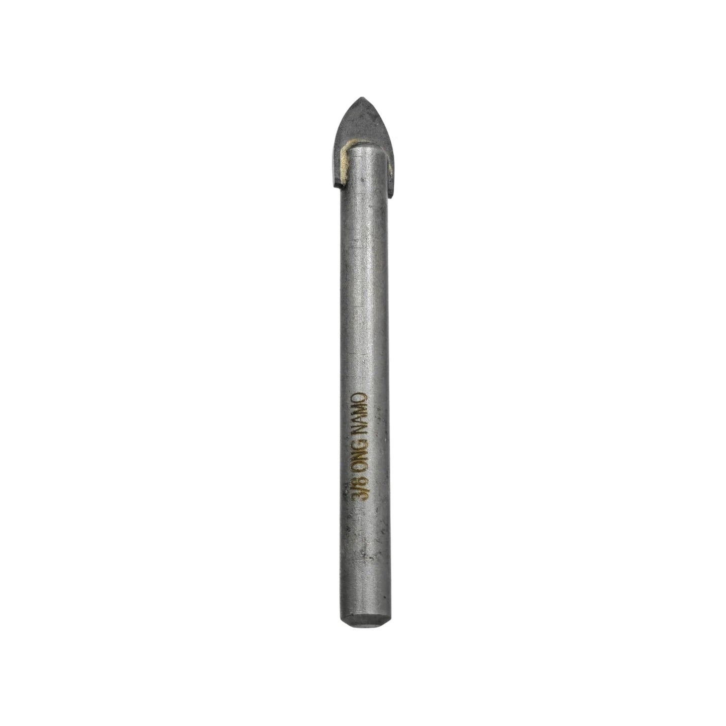 Broca para vidrio 3/8" Ong Namo punta de lanza de carburo para perforaciones limpias