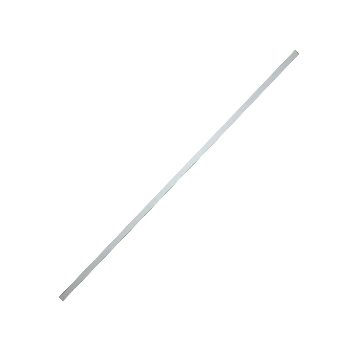 Canaleta para cables eléctrica blanca de PVC 17x37mm, 3 vías, gestión de cableado en superficie.