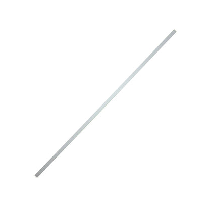 Canaleta para cables eléctrica blanca de PVC 17x37mm, 3 vías, gestión de cableado en superficie.