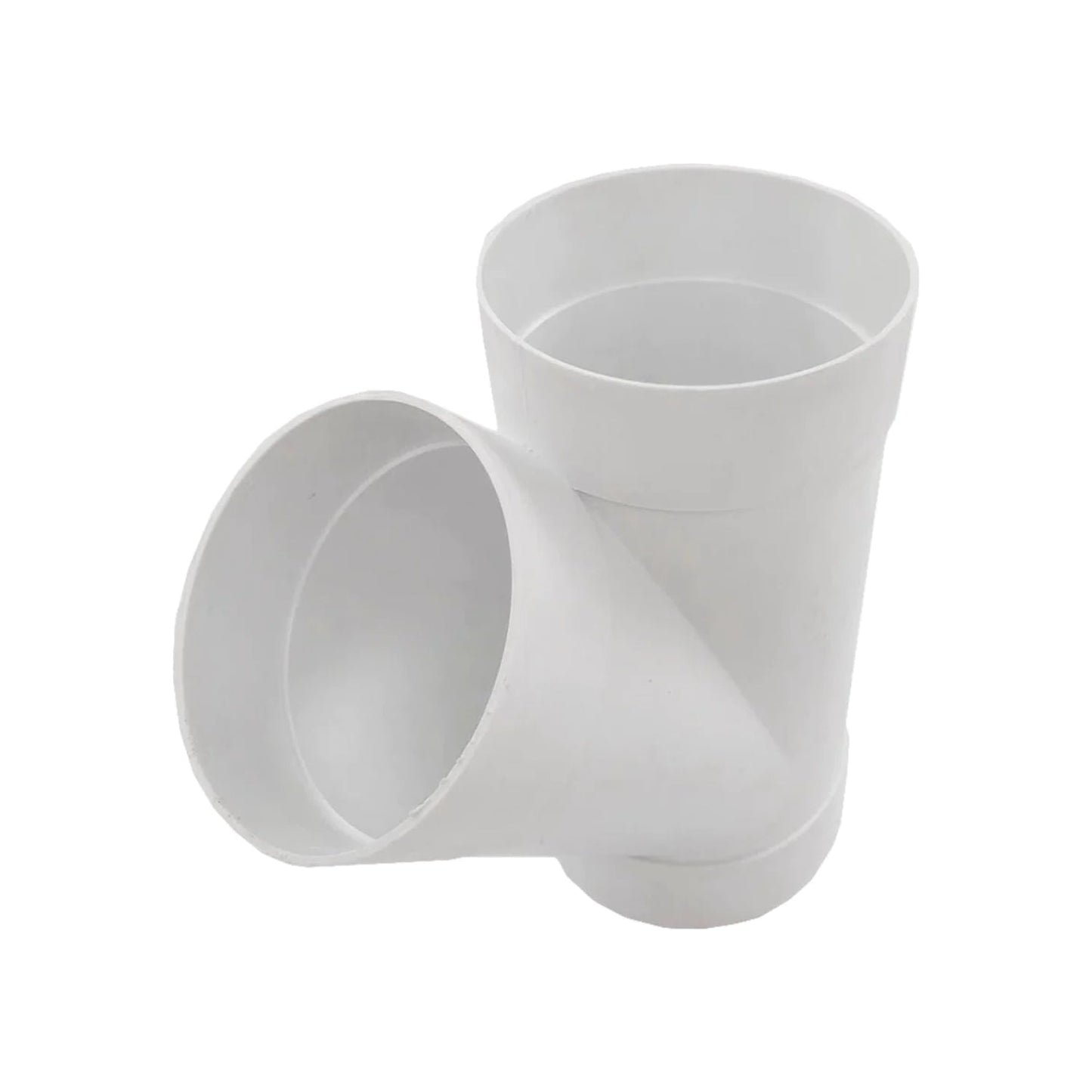 Yee de PVC sanitaria blanca 4 pulgadas (100mm) para conexiones de desagüe y plomería