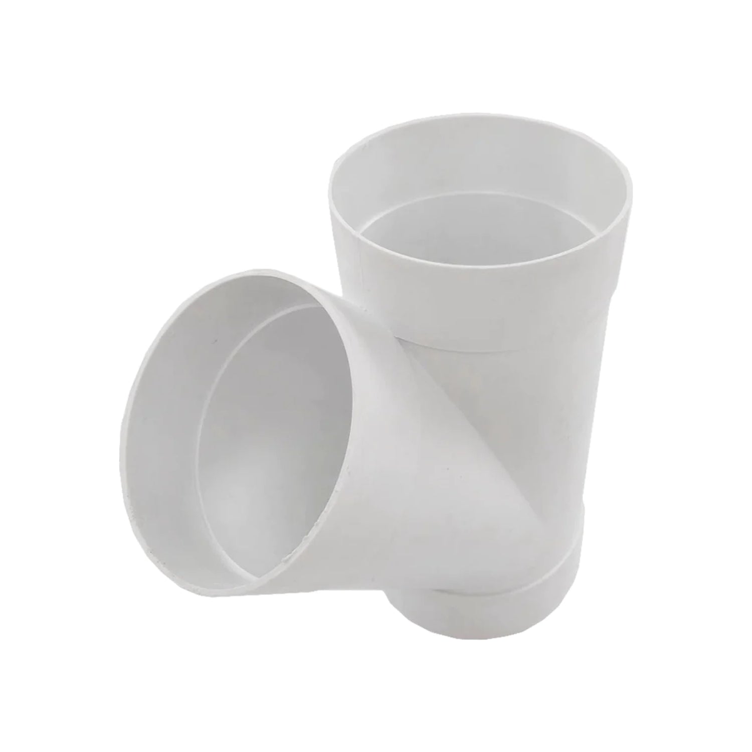 Yee de PVC sanitaria blanca 4 pulgadas (100mm) para conexiones de desagüe y plomería