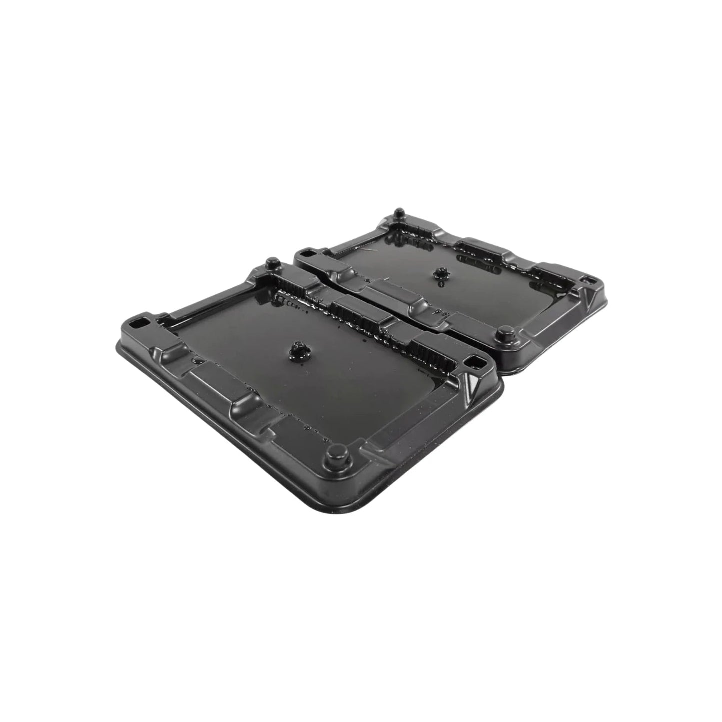 Trampas de pegamento negras para ratones y pequeños roedores, paquete doble para control de plagas.