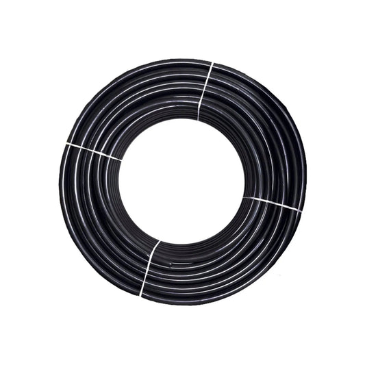 Poliducto negro en rollo, cédula 80, para conducción de agua e instalaciones hidráulicas.