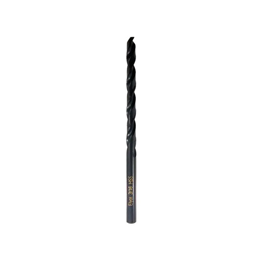 Broca helicoidal HSS de 3/16 pulgadas para metal color negro acabado de alta resistencia profesional