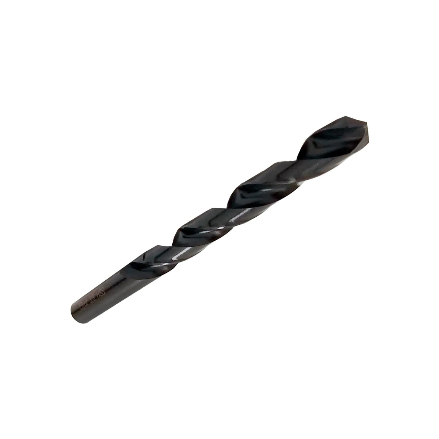 Broca espiral de taladro HSS negra 3/8 pulgada para perforar metal y madera