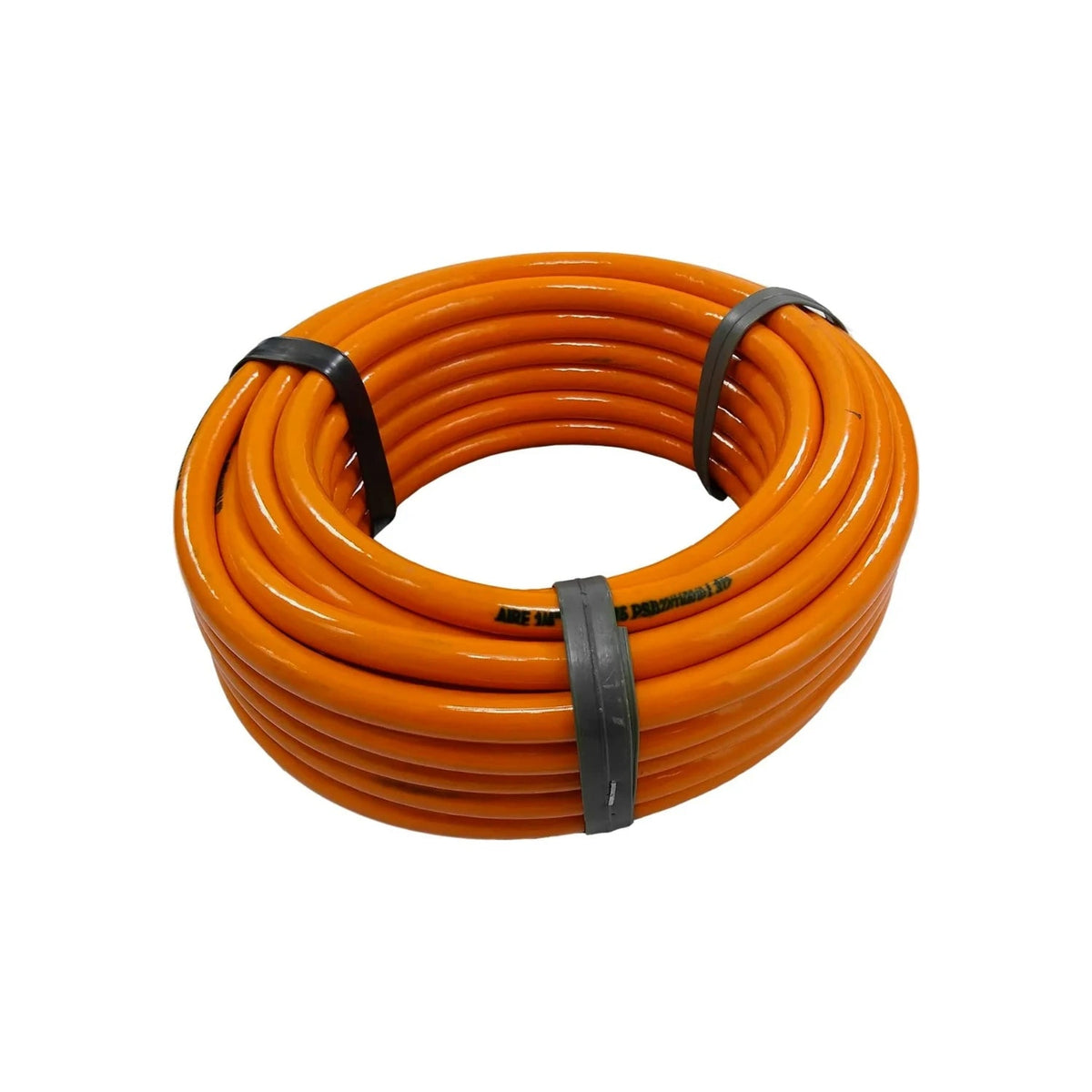 Manguera naranja de PVC enrollada para compresora de aire 1/4 pulgada