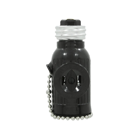 Socket ladrón con cadena café León FM225-C