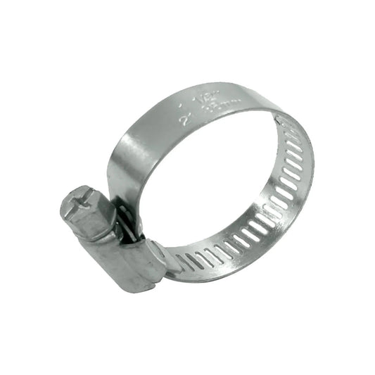 Abrazadera sin fin de manguera 1 1/2" (38mm) de acero inoxidable