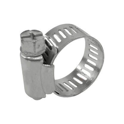 Abrazadera sin fin de acero, ajustable con tornillo hexagonal, para mangueras de automoción y fontanería
