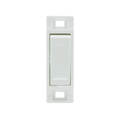 Apagador de escalera blanco, interruptor de luz eléctrico para instalación de pared
