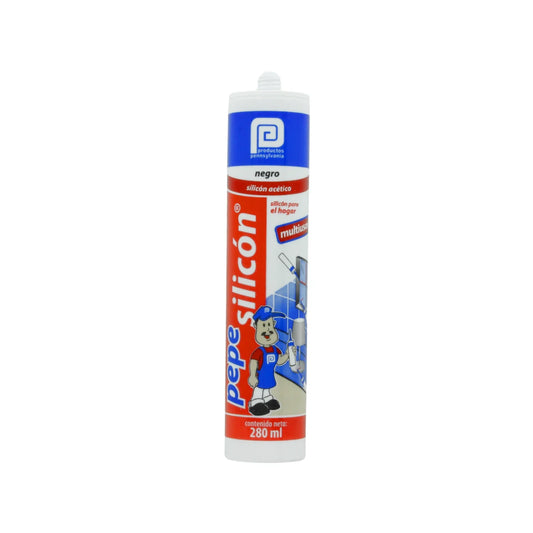 Silicón negro 280 ml uso general Pennsylvania 3SSL00799