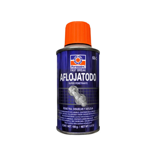 Aflojatodo Permatex Fast Break 68-C, penetrante multiusos en spray 100g para aflojar piezas oxidadas