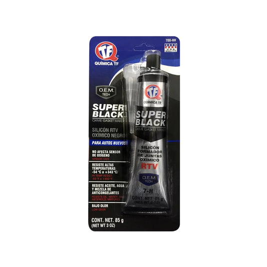 Silicón negro 85 g altas temperaturas rtv Super Gray 700HH