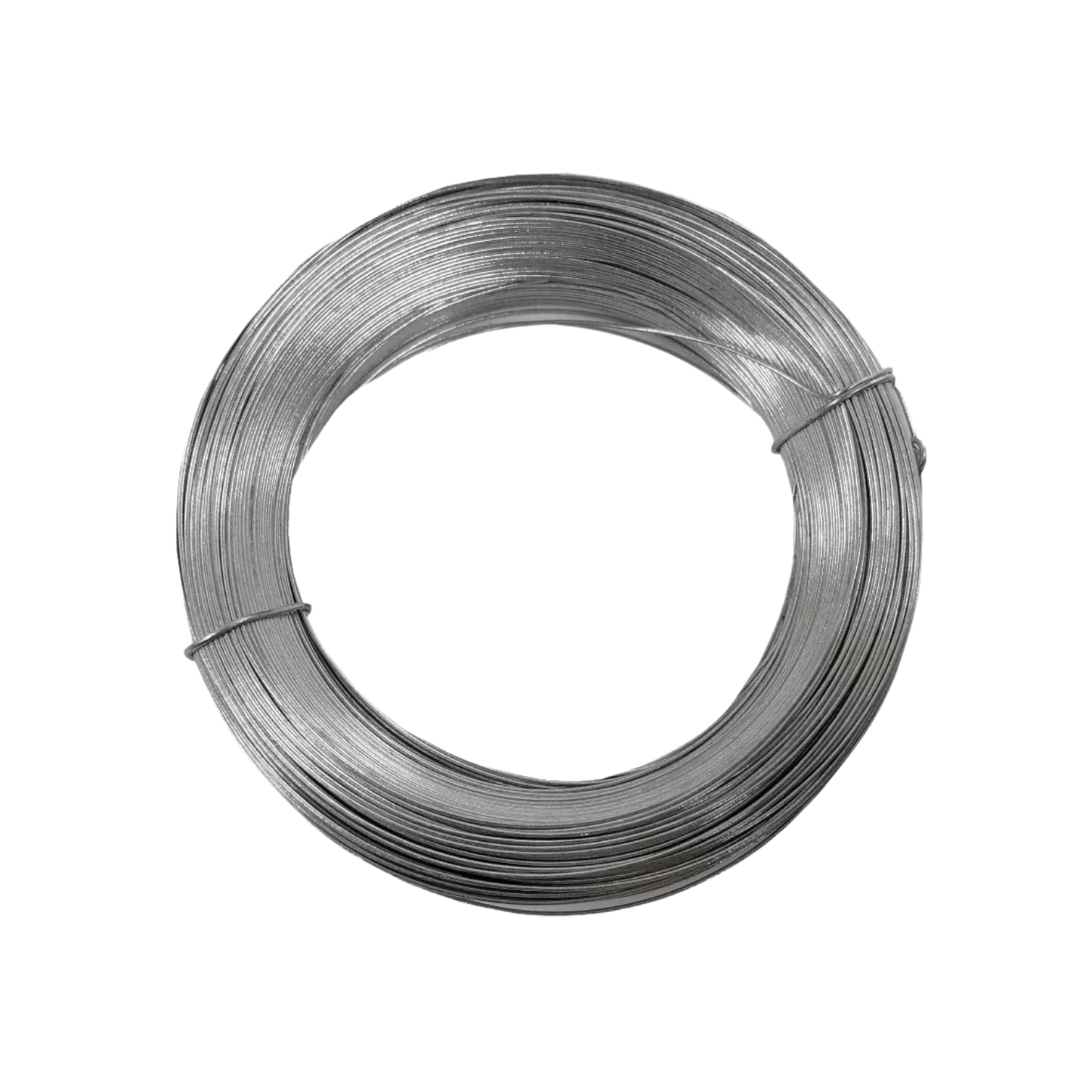 Bobina de alambre galvanizado calibre 14 gris, ideal para cercas, construcción y fijación resistente a la corrosión