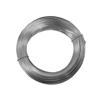 Bobina de alambre galvanizado calibre 14 gris, ideal para cercas, construcción y fijación resistente a la corrosión