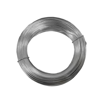 Rollo de alambre galvanizado calibre 18 para construcción y seguridad en ferretería