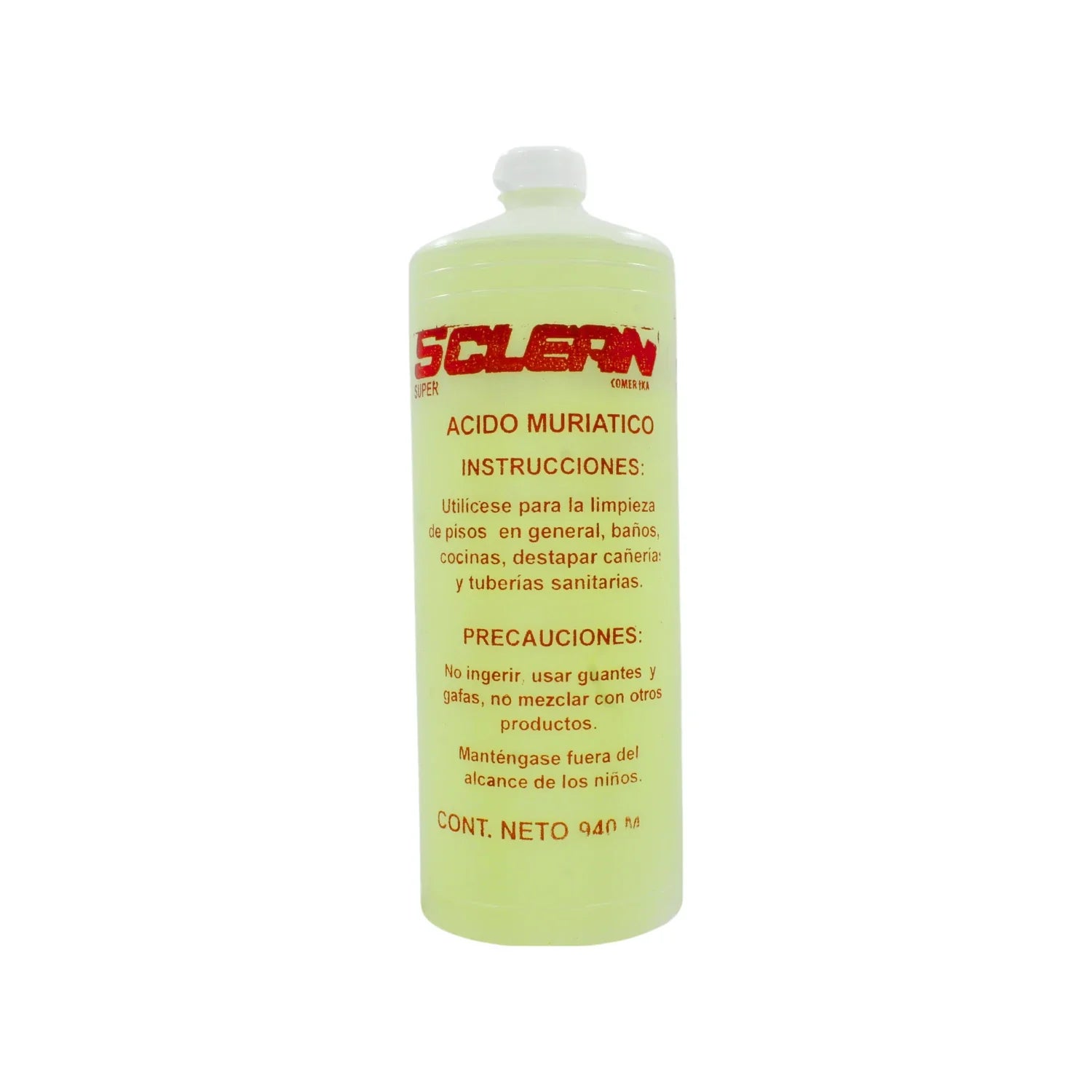 Ácido muriático 940 ml Super Clean