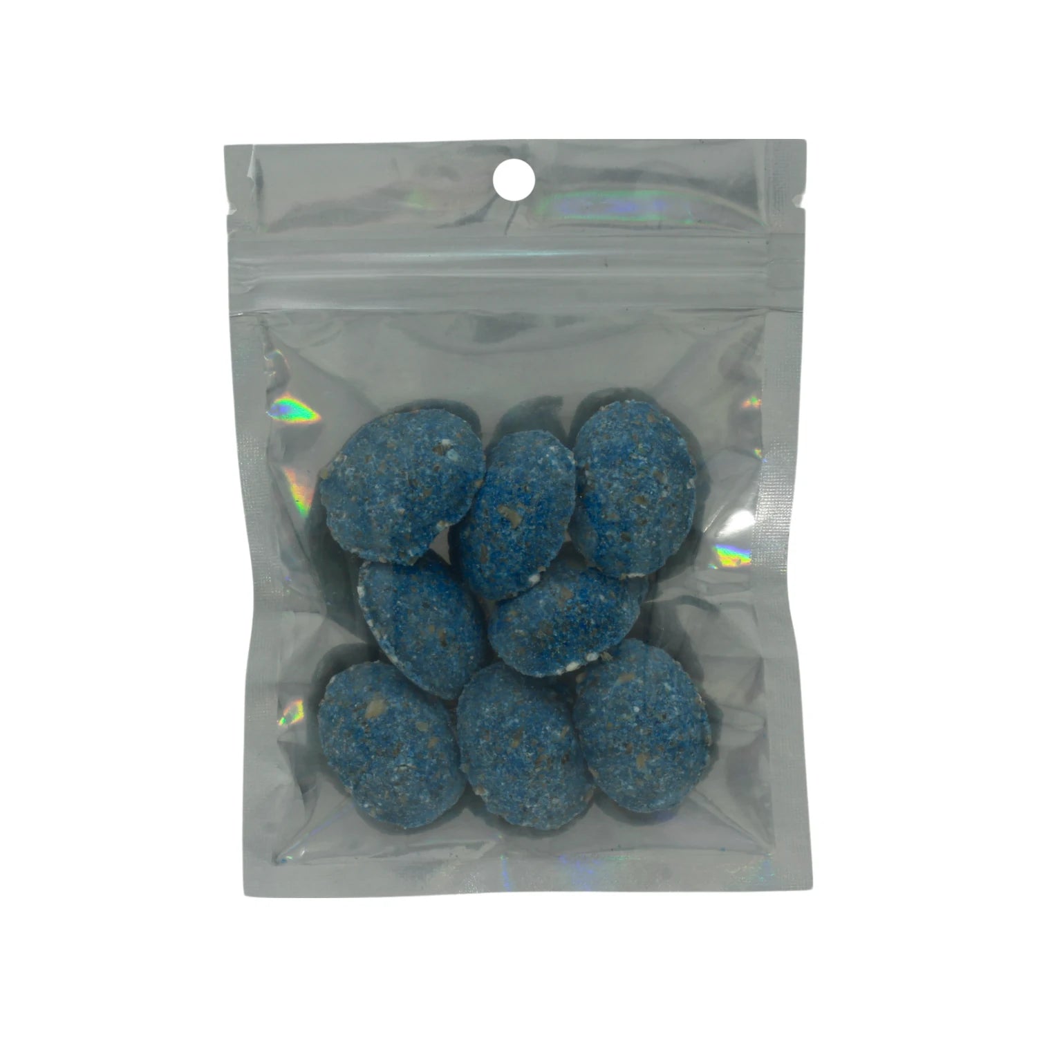 Veneno para ratas granulado azul en bolsa transparente, cebo raticida para control de roedores