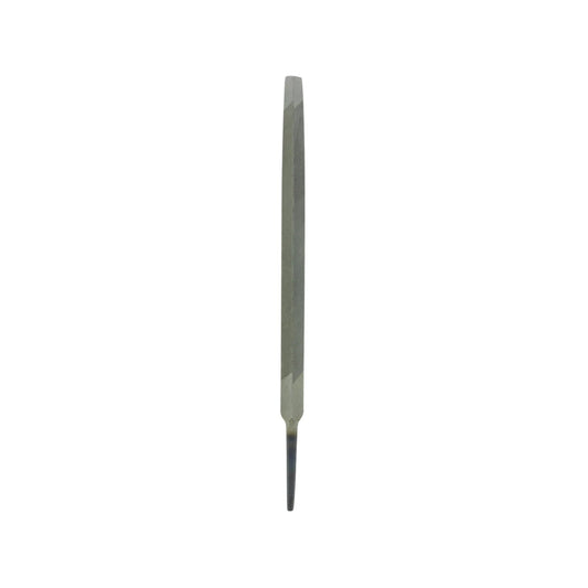 Lima triangular de acero de 7 pulgadas corte bastardo para desbaste y afilado de metales