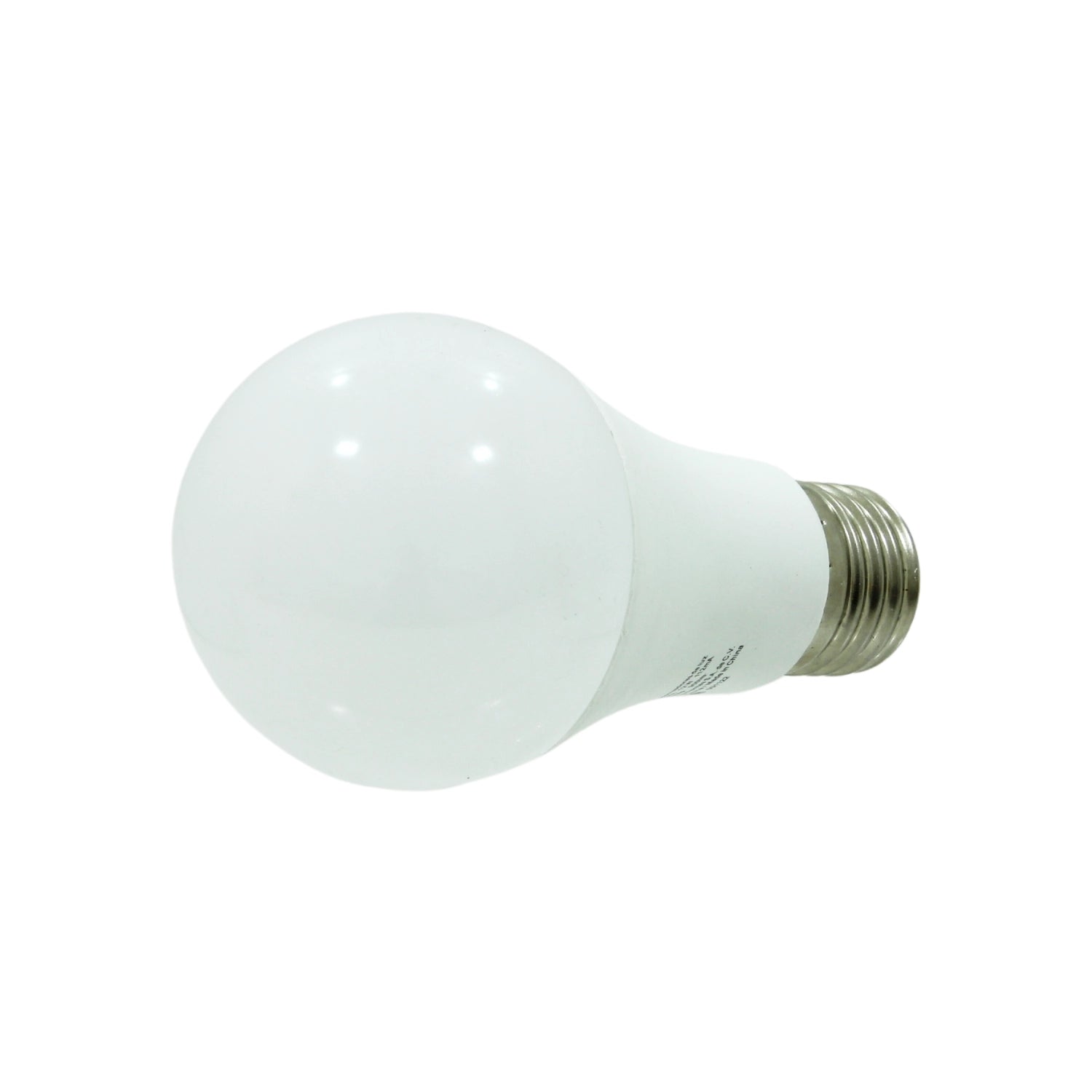 Foco LED 12W luz blanca fría, bombilla A19 de bajo consumo para iluminación eficiente del hogar