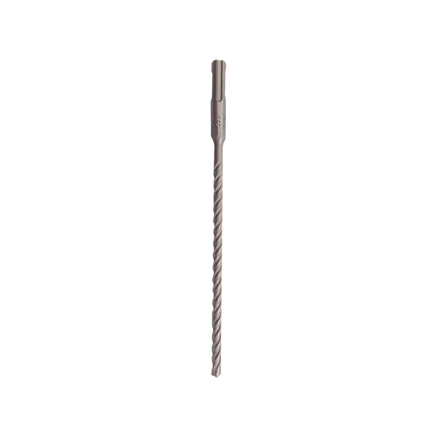 Broca SDS plus de 1/4 pulgada para taladro percutor, ideal para concreto y mampostería, perforación duradera.