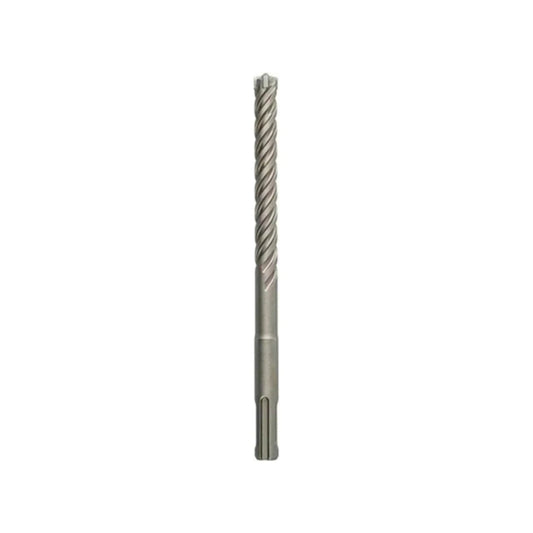 Broca SDS Plus para concreto y mampostería, vástago estriado, punta de carburo, gris metálico, para taladro.