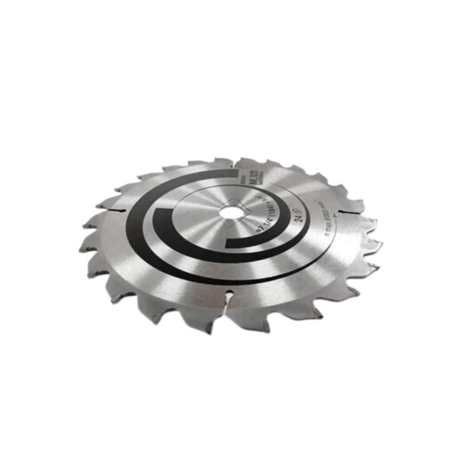 Disco sierra circular Bosch 7 1/4", 24 dientes, multimaterial, plateado y negro