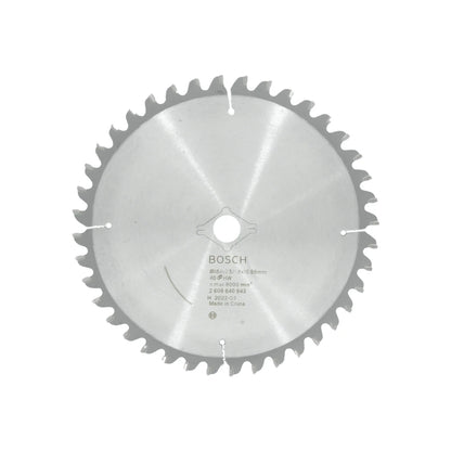 Disco sierra circular 7 1/4" de 40 dientes distintos materiales Bosch 2608640943