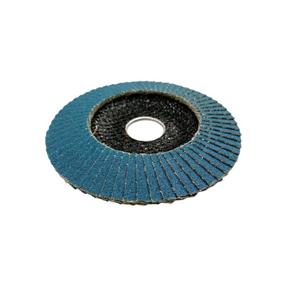Disco laminado abrasivo azul para desbaste de metal y madera
