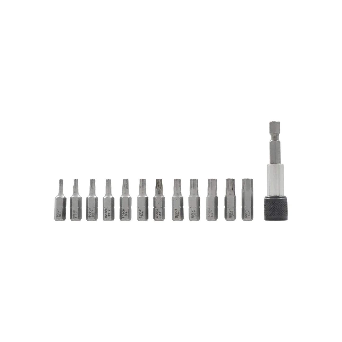 Juego de puntas 13 piezas para atornillador 25 mm Bosch 2607002565