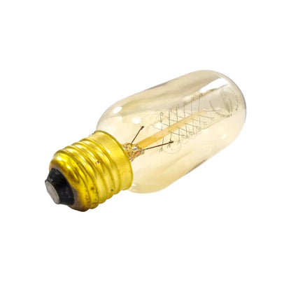 Foco vintage incandescente ámbar T45 filamento de carbón decorativo