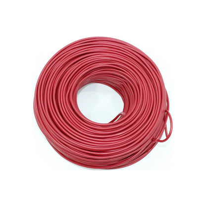 Cable eléctrico rojo en rollo, para instalaciones eléctricas residenciales y comerciales