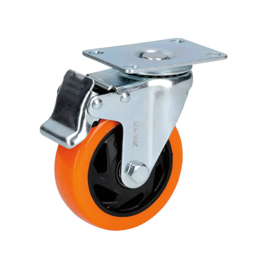 Rodaja giratoria 2" con freno Adir 9130